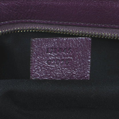 Gucci Leather Blondie Satchel Purple 7 of 8