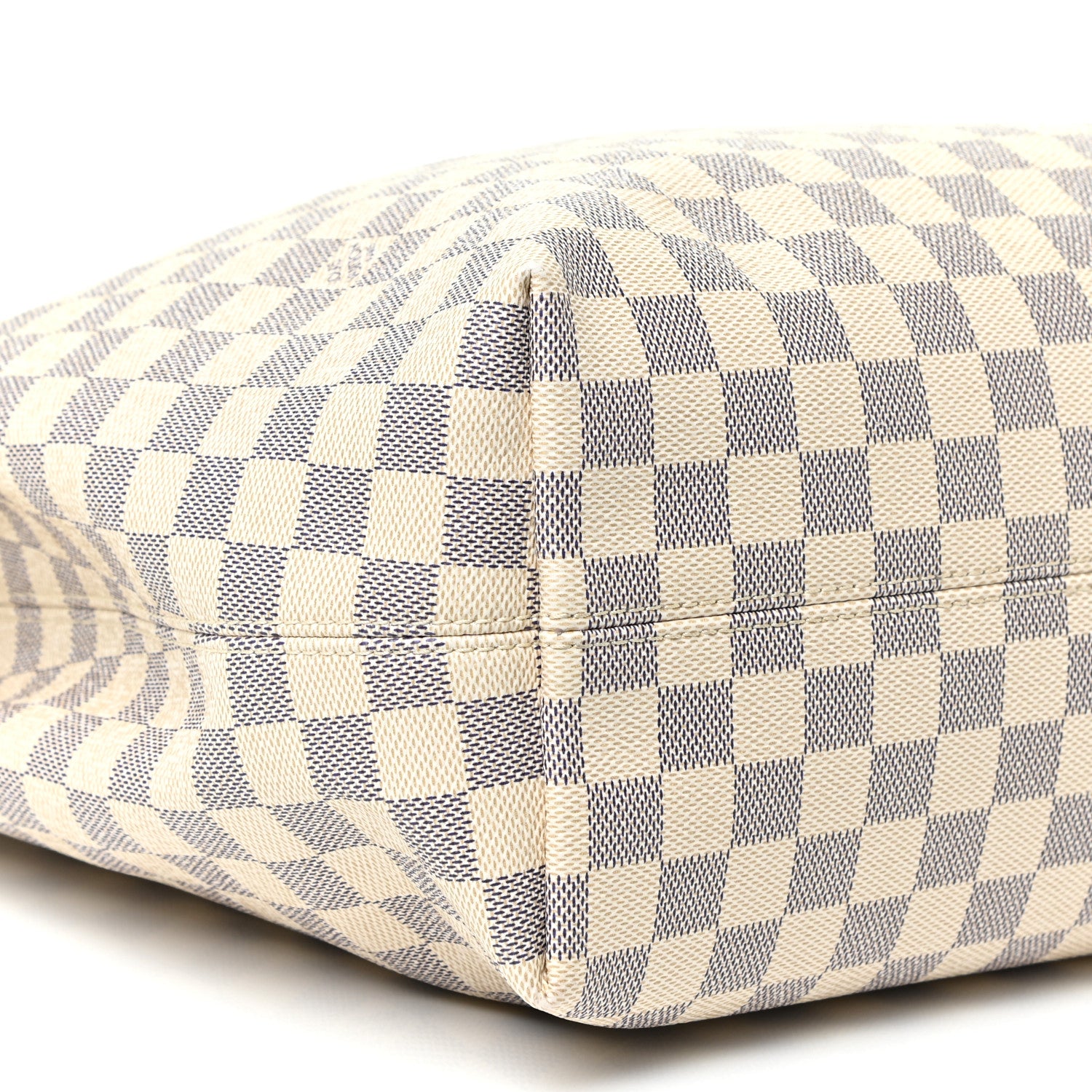 Louis Vuitton Damier Azur Graceful MM Rose Ballerine 8 of 20