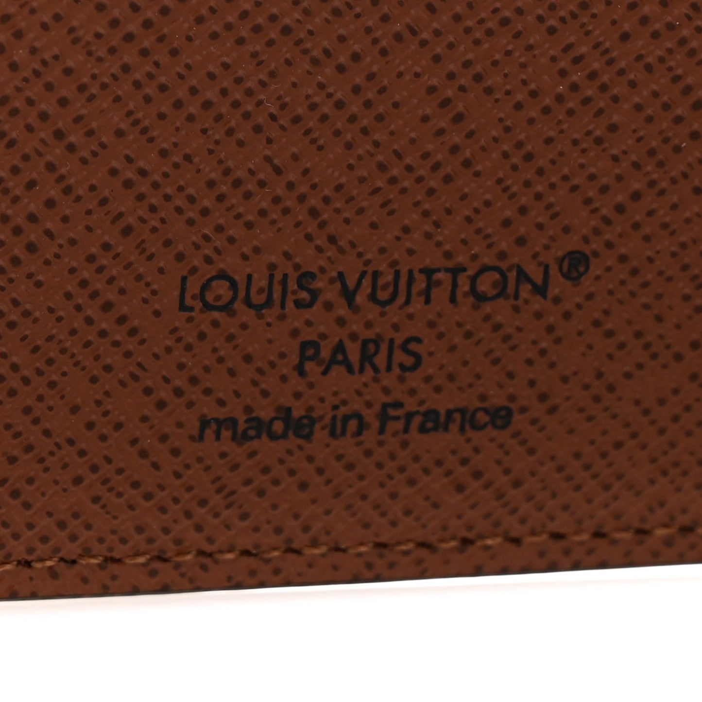 Monogram Desk Agenda Cover