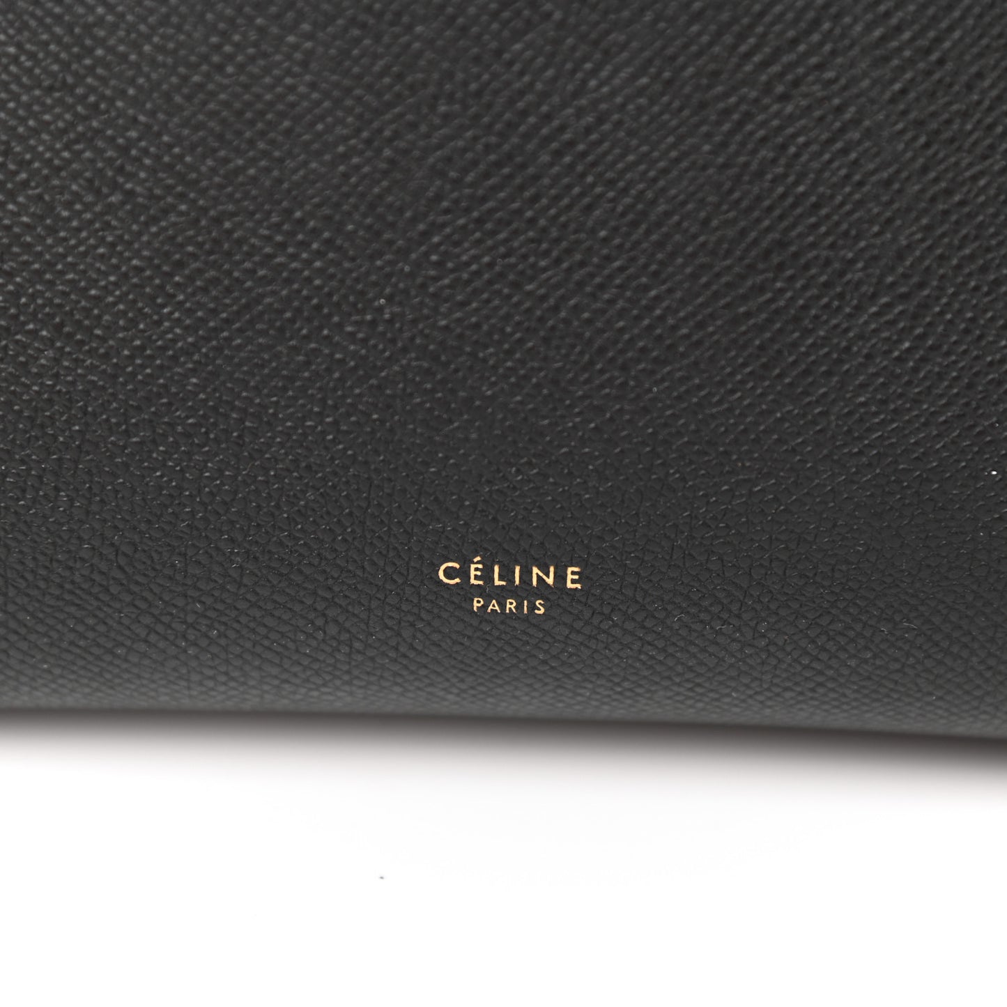 Grained Calfskin Mini Belt Bag Black