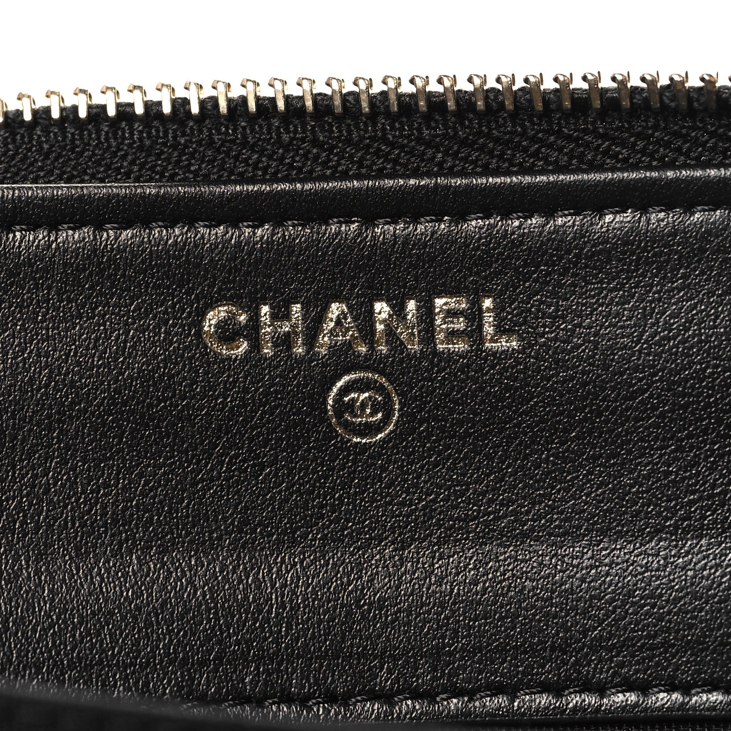 Chanel Caviar Quilted Small Zipped Boy Pouch Black 8 of 11