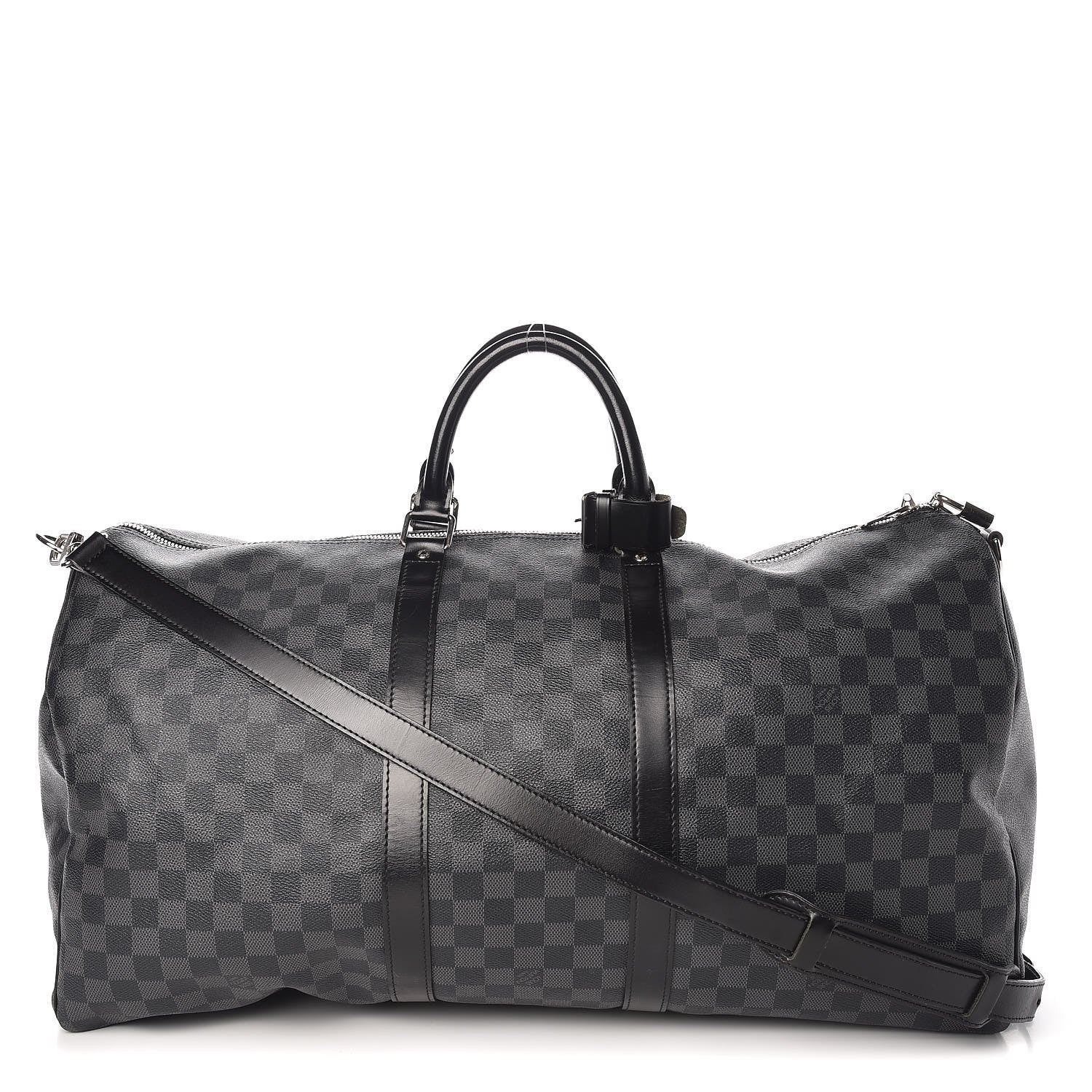Louis Vuitton Damier Graphite Keepall Bandouliere 55 1 of 12
