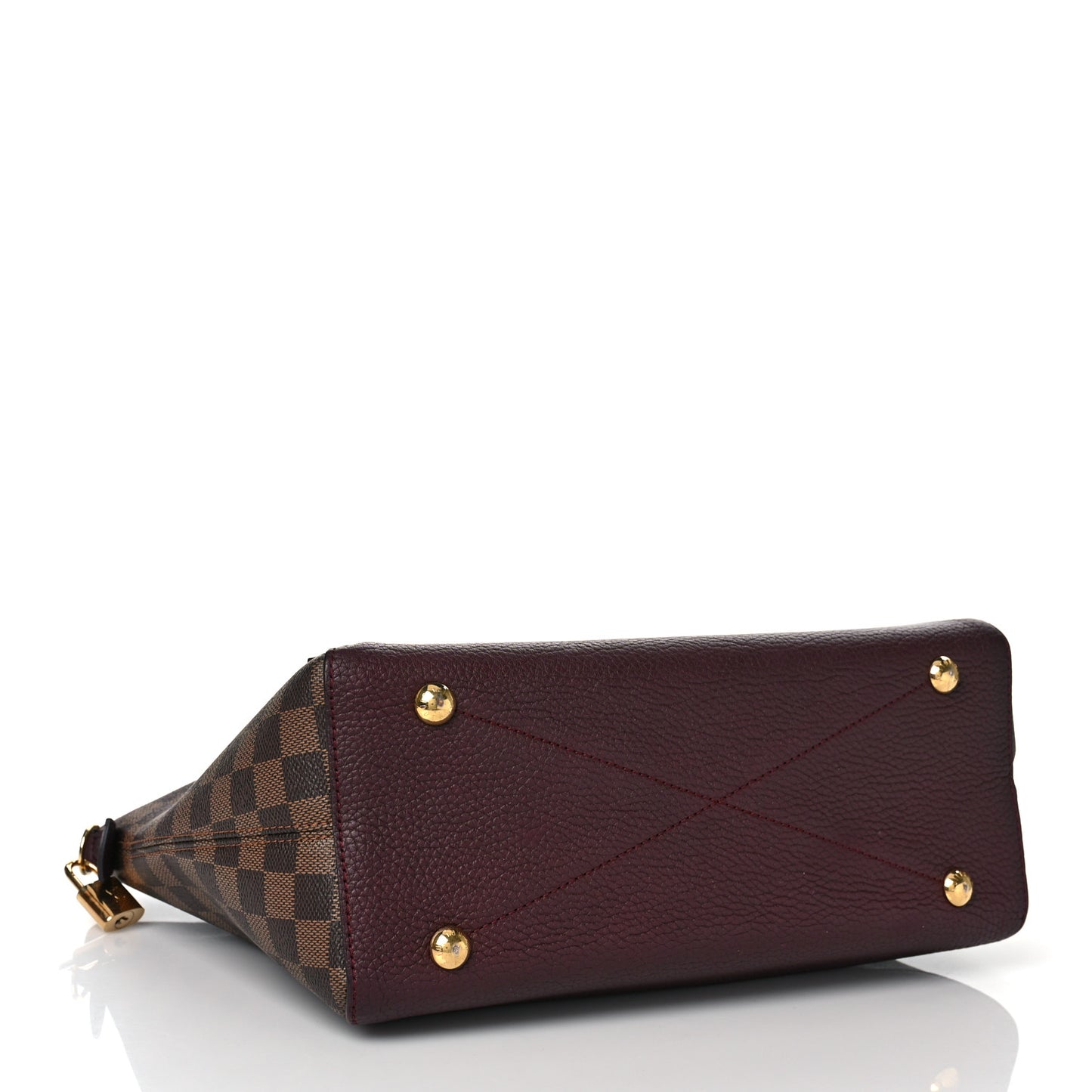 Damier Ebene Cuir Taurillon Hyde Park Fuchsia