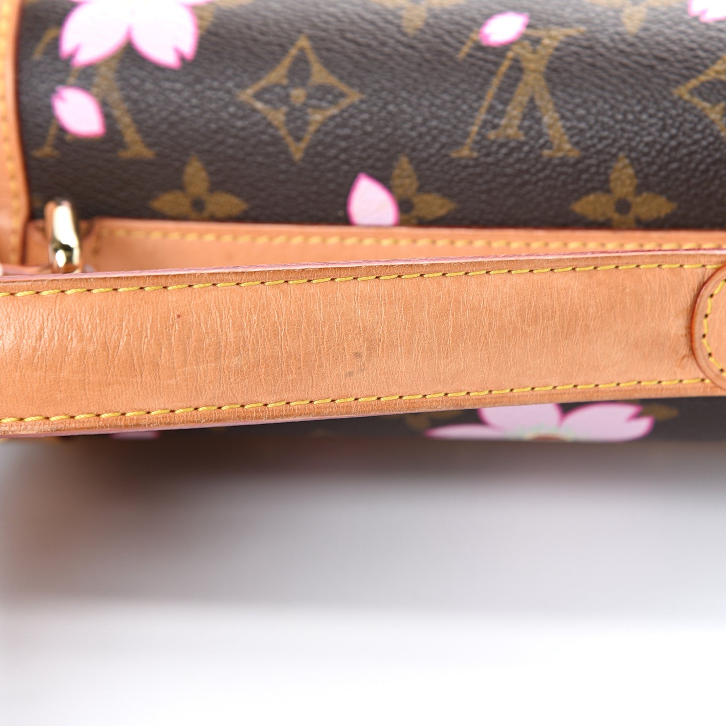 Monogram Cherry Blossom Sac Retro Bag Brown