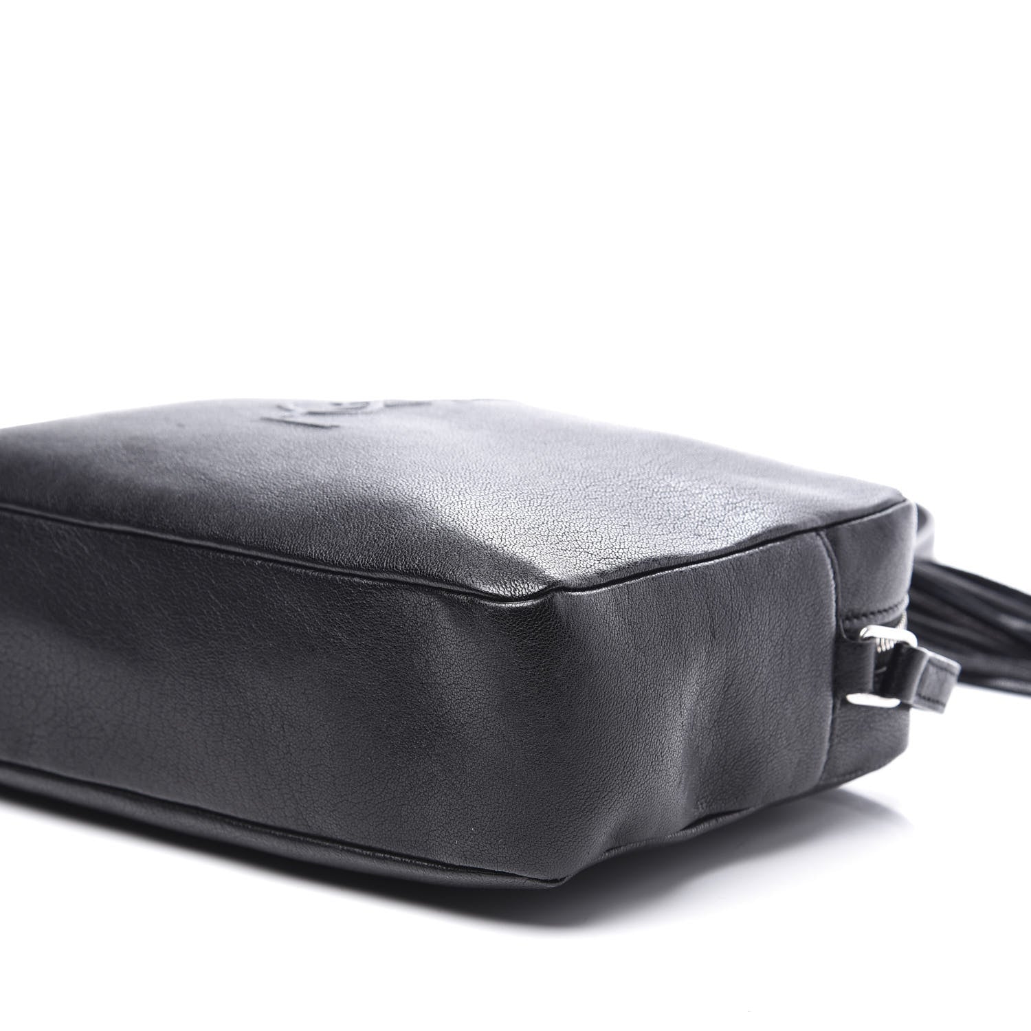 Saint Laurent Lambskin Monogram Small Lou Camera Bag Black 6 of 9