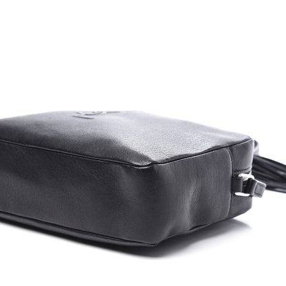 Saint Laurent Lambskin Monogram Small Lou Camera Bag Black 6 of 9
