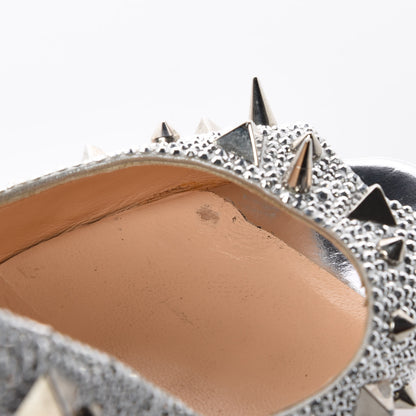 Christian Louboutin Strass Very Mix 150 Pumps 41.5 Silver 19 of 25