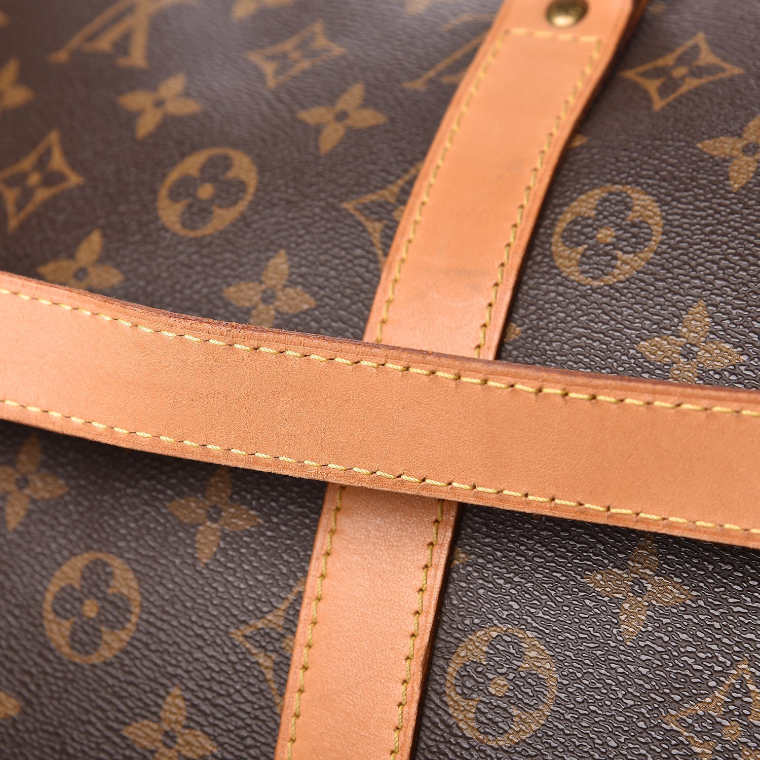 Louis Vuitton Monogram Keepall Bandouliere 55 17 of 18