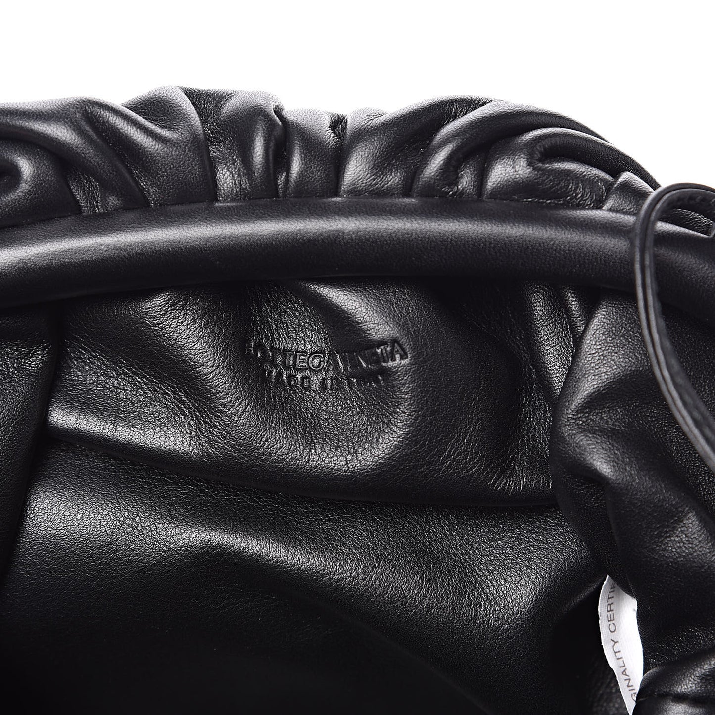 Butter Calfskin The Mini Pouch Black