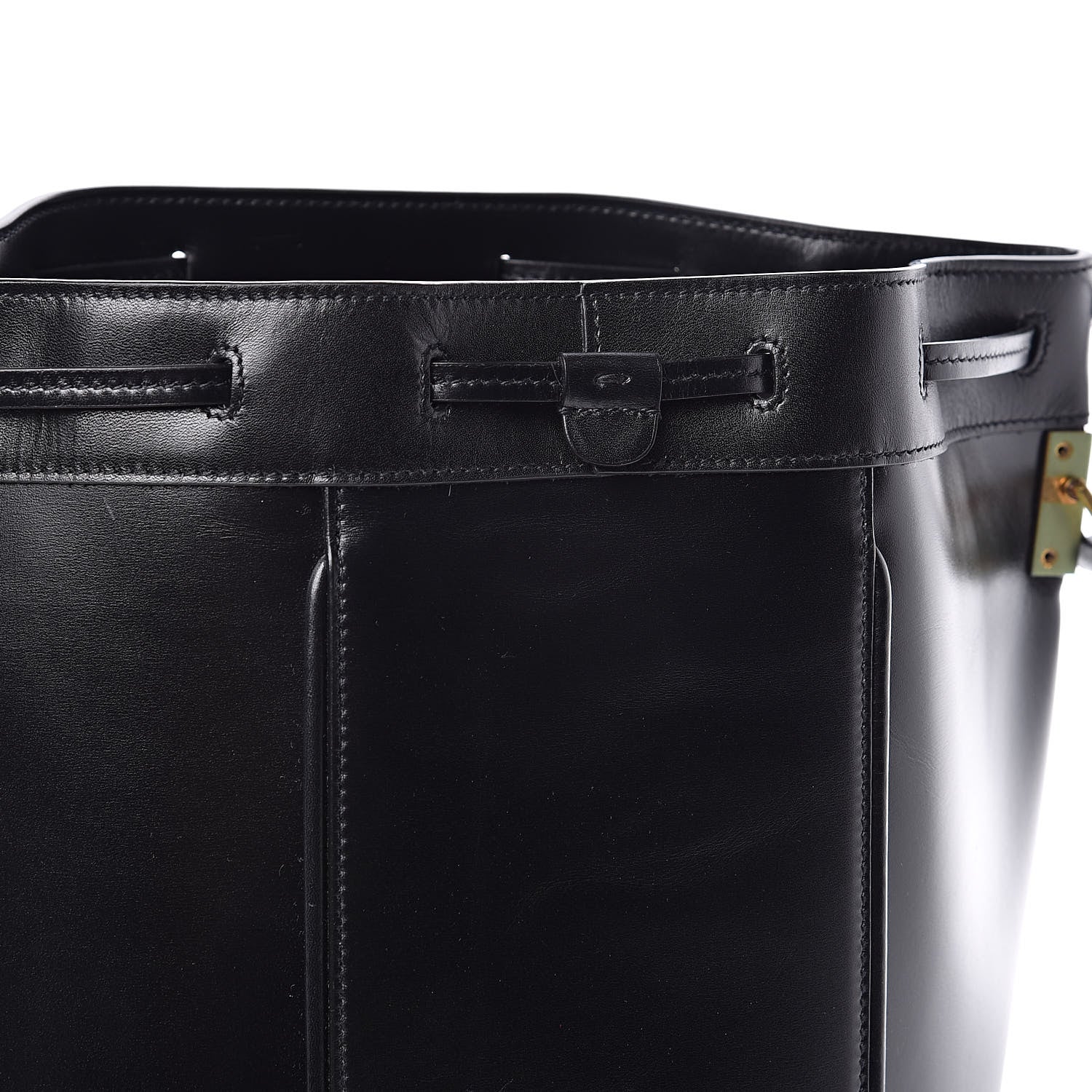 Saint Laurent Smooth Calfskin Medium Talitha Bucket Bag Black 11 of 12