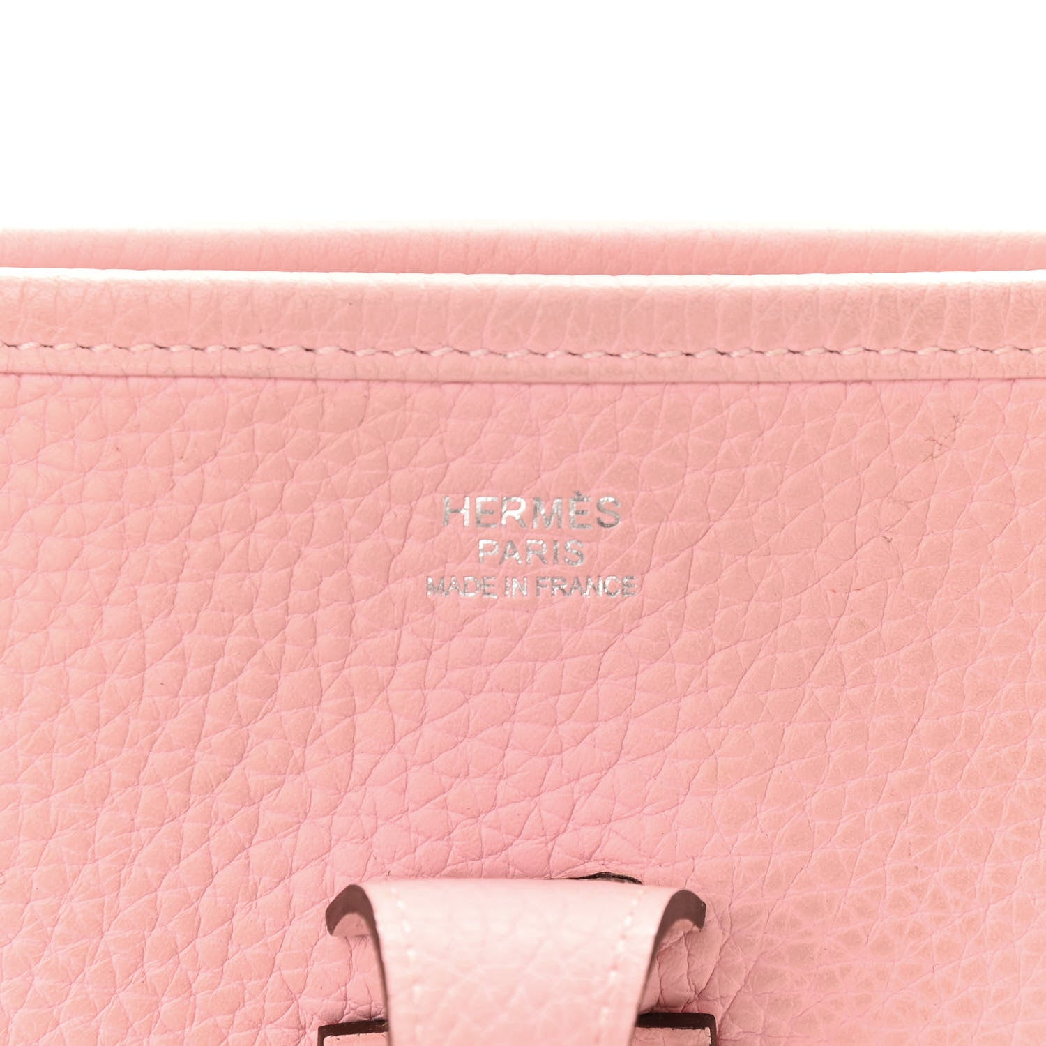 Hermes Taurillon Clemence Evelyne III PM Rose Sakura 6 of 11