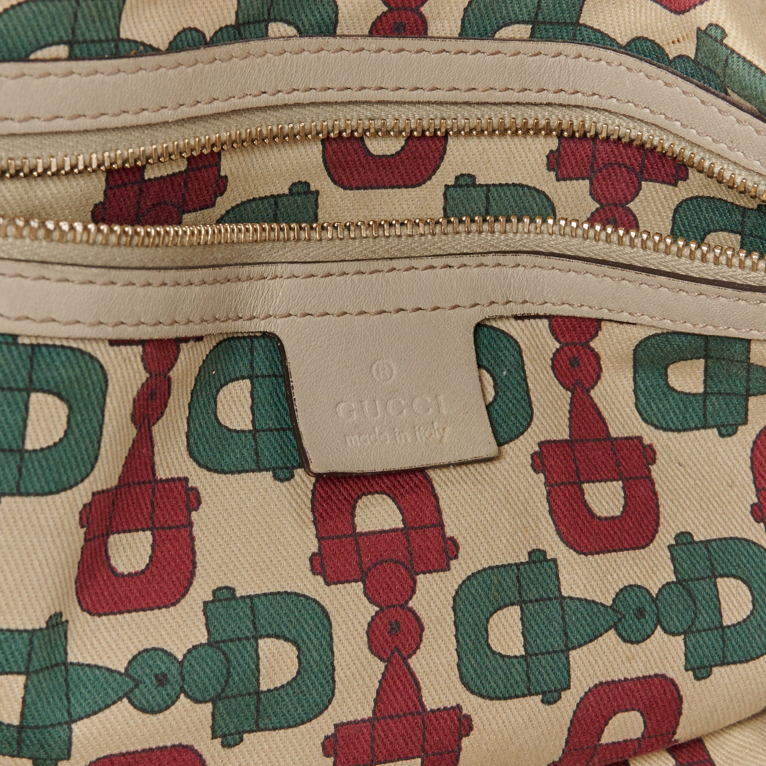 Gucci Guccissima Small Pelham Shoulder Bag Off White 6 of 14