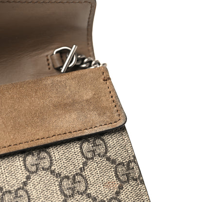 Gucci GG Supreme Monogram Super Mini Dionysus Shoulder Bag Taupe 10 of 10