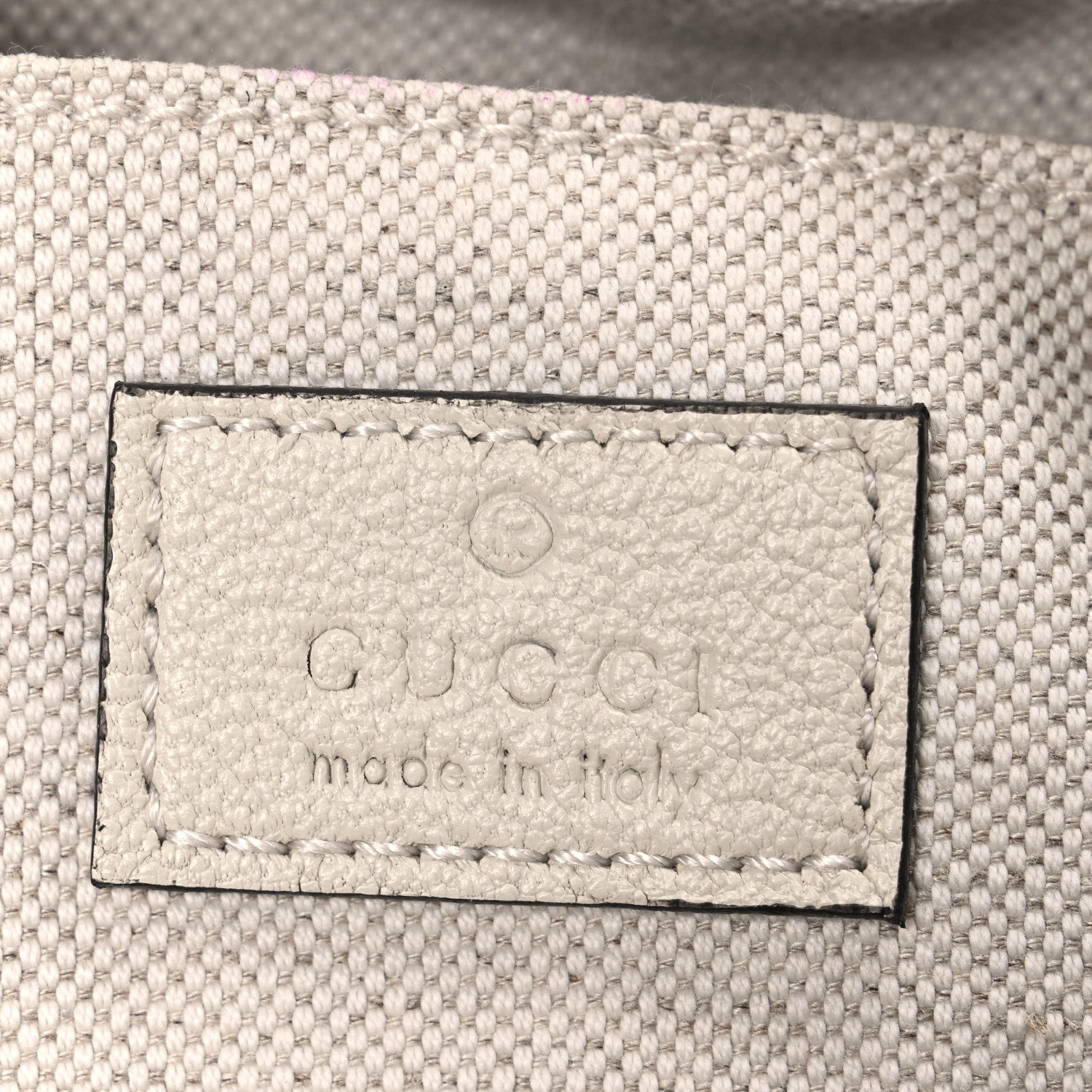Gucci Sakai Be Green Calfskin Diagonal Stitched Small Blondie Shoulder Bag Mystic White 6 of 12