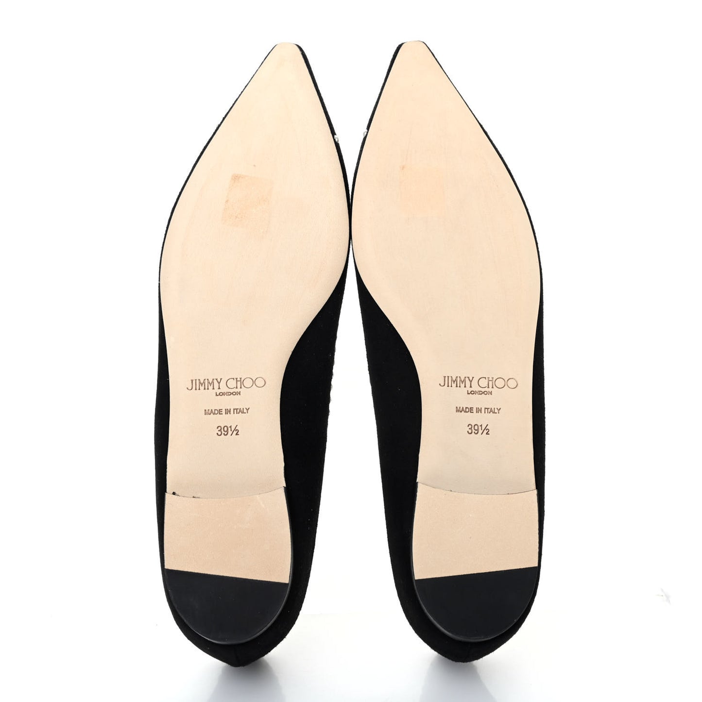 Suede Romy Flats 39.5 Black