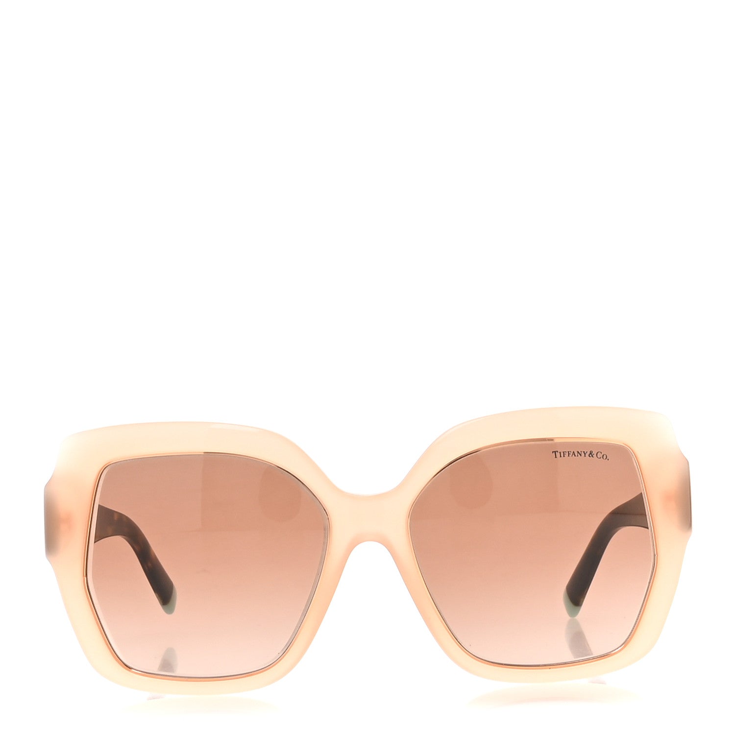 Tiffany Acetate Metal Cat Eye Sunglasses TF4183 Opal Nude 2 of 8