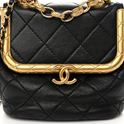 Chanel Lambskin Quilted Small My Crush Bag Black 8 of 11