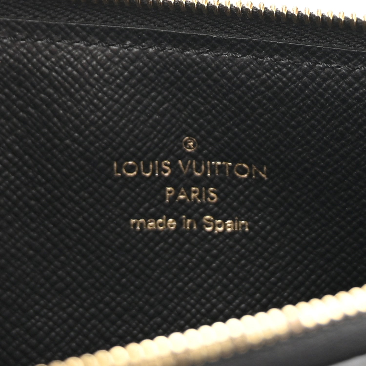 Louis Vuitton Monogram Slim Purse Black 6 of 6