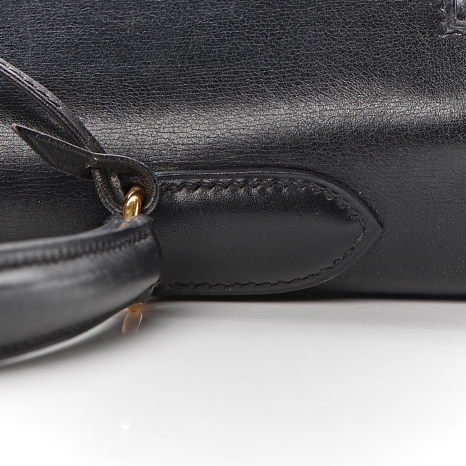Hermes Box Kelly Retourne 35 Black 30 of 37