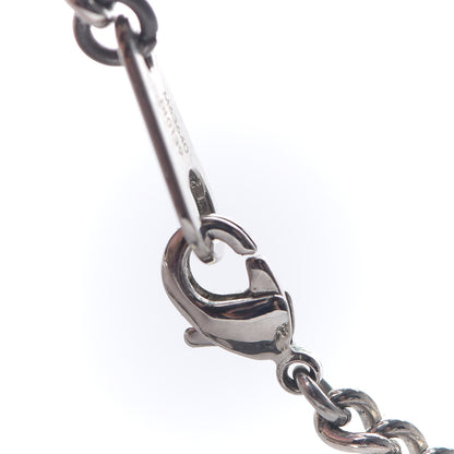 Louis Vuitton Monogram Eclipse Plate Necklace 9 of 9