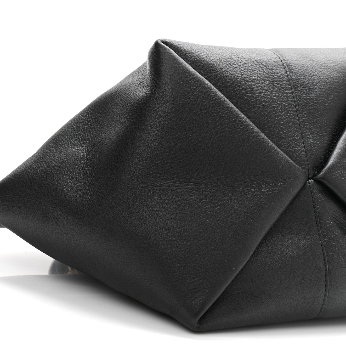 Calfskin Mini Tulipano Bag Black