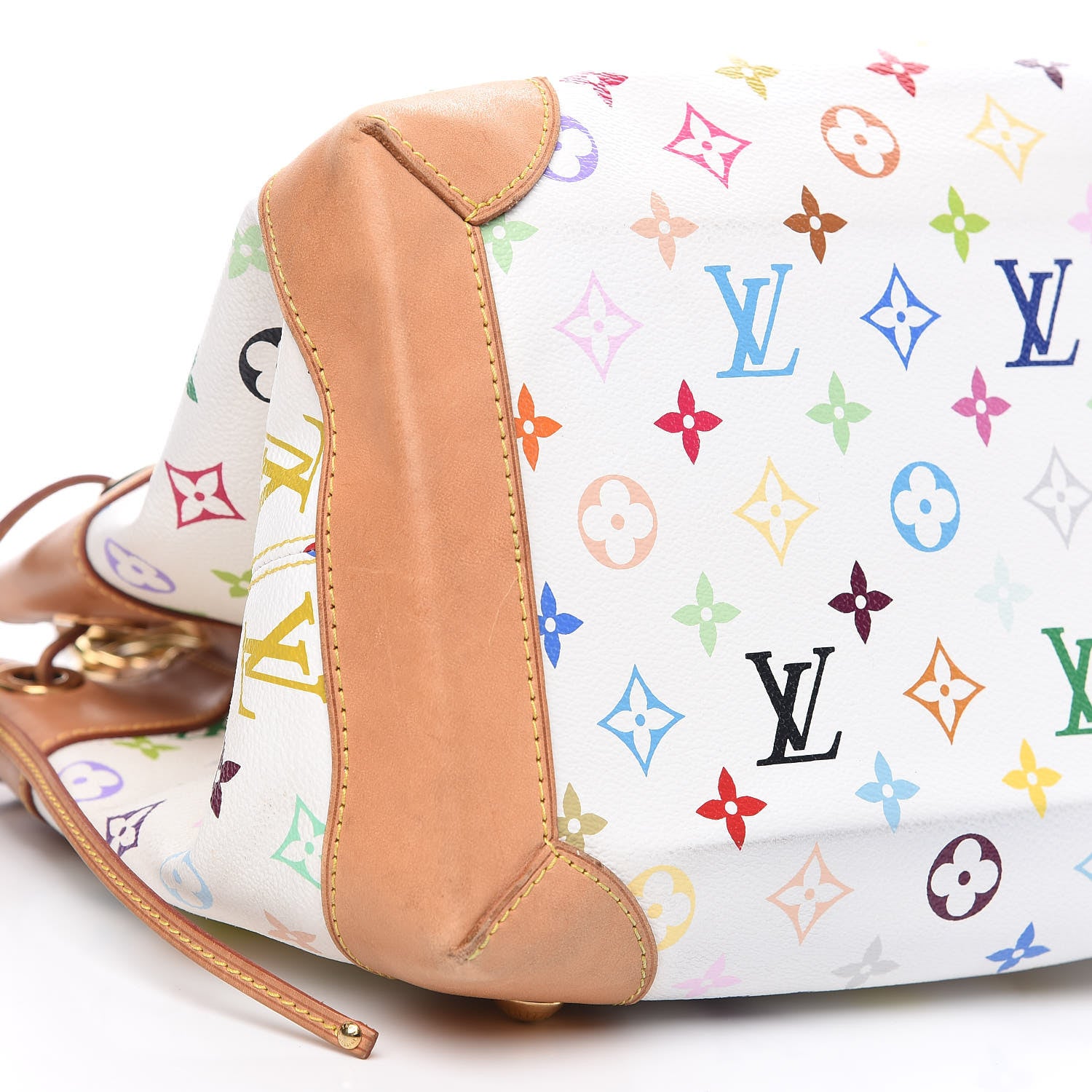 Louis Vuitton Monogram Multicolor Ursula White 7 of 14