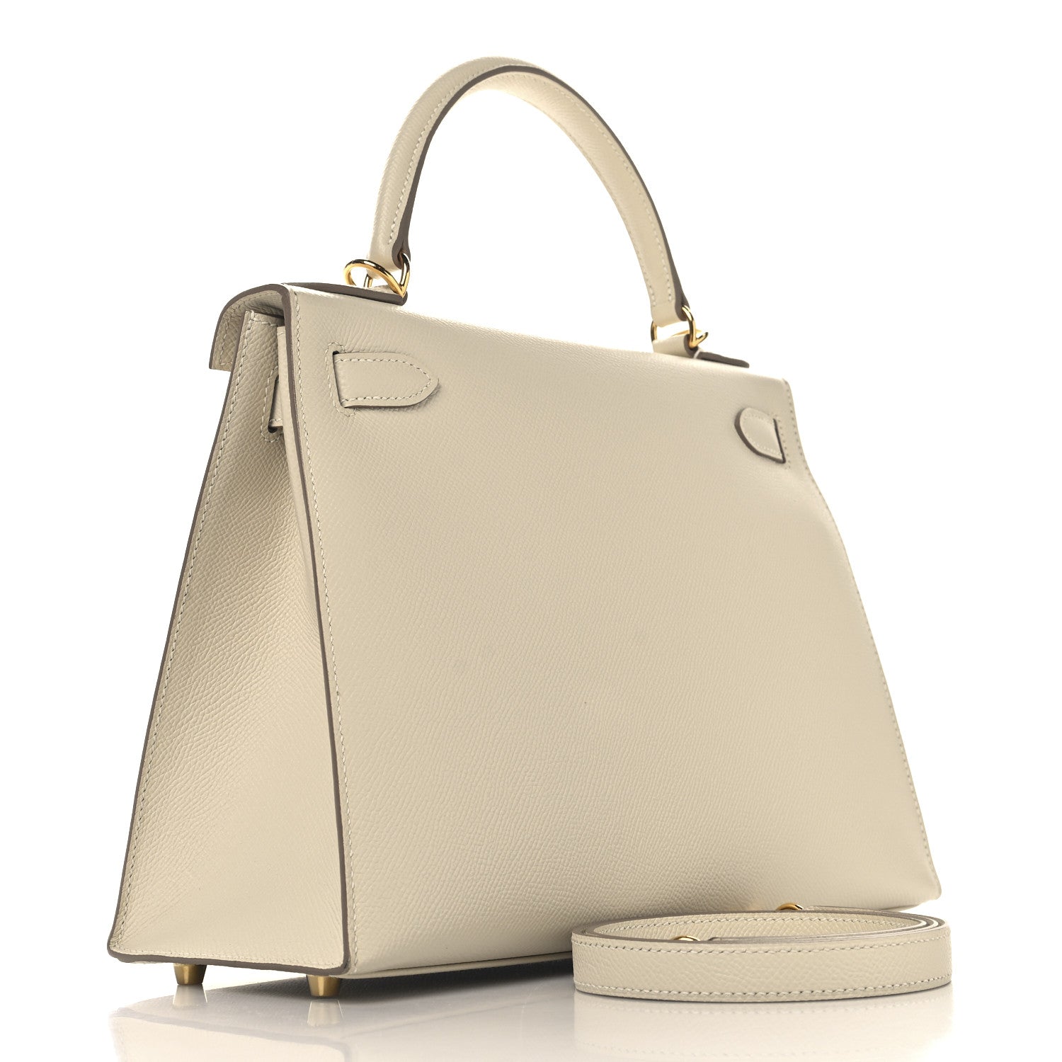 Hermes Epsom Kelly Sellier 28 Craie 3 of 16