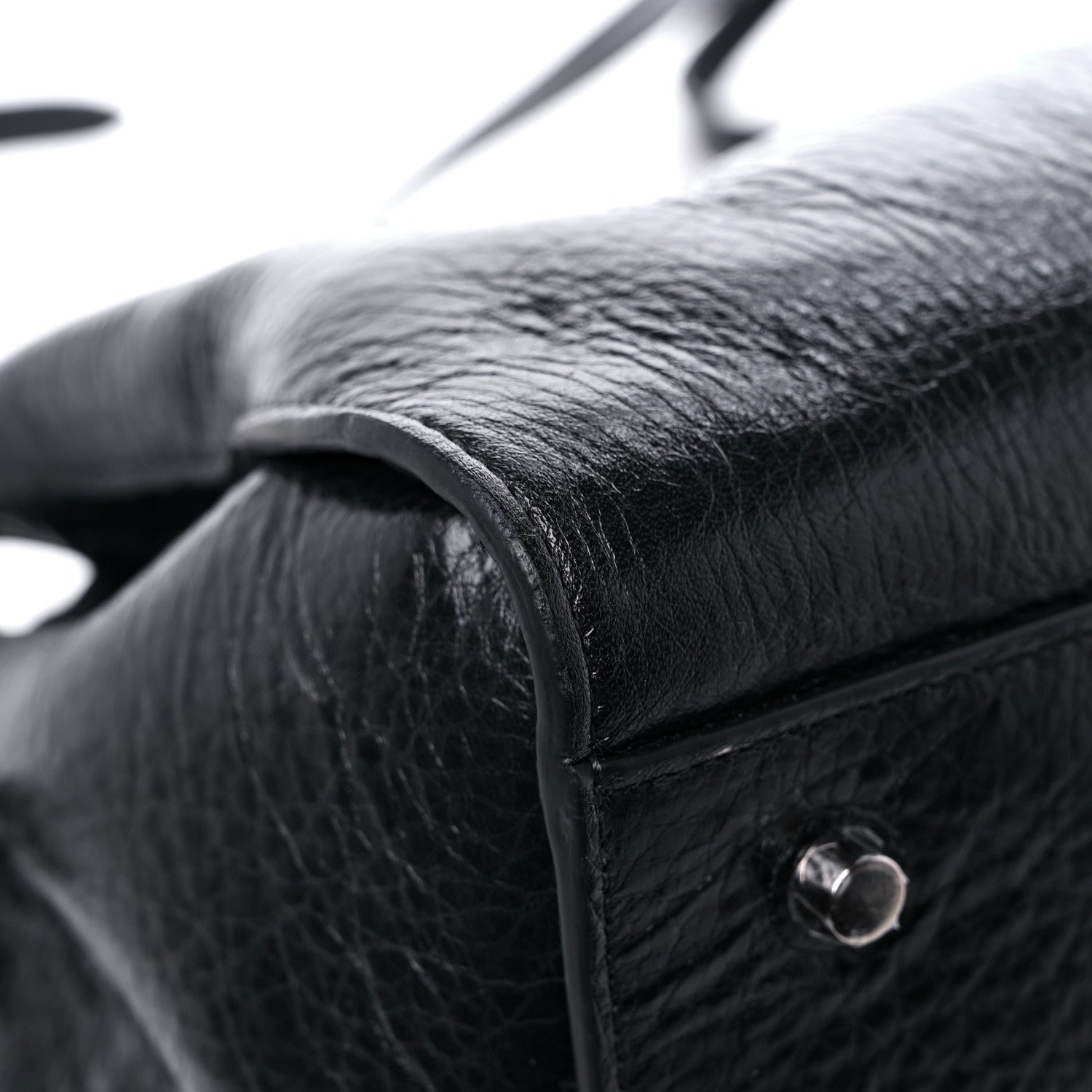 Mulberry Shiny Calfskin Iris Tote Black 6 of 6