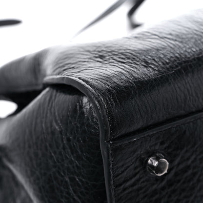 Mulberry Shiny Calfskin Iris Tote Black 6 of 6