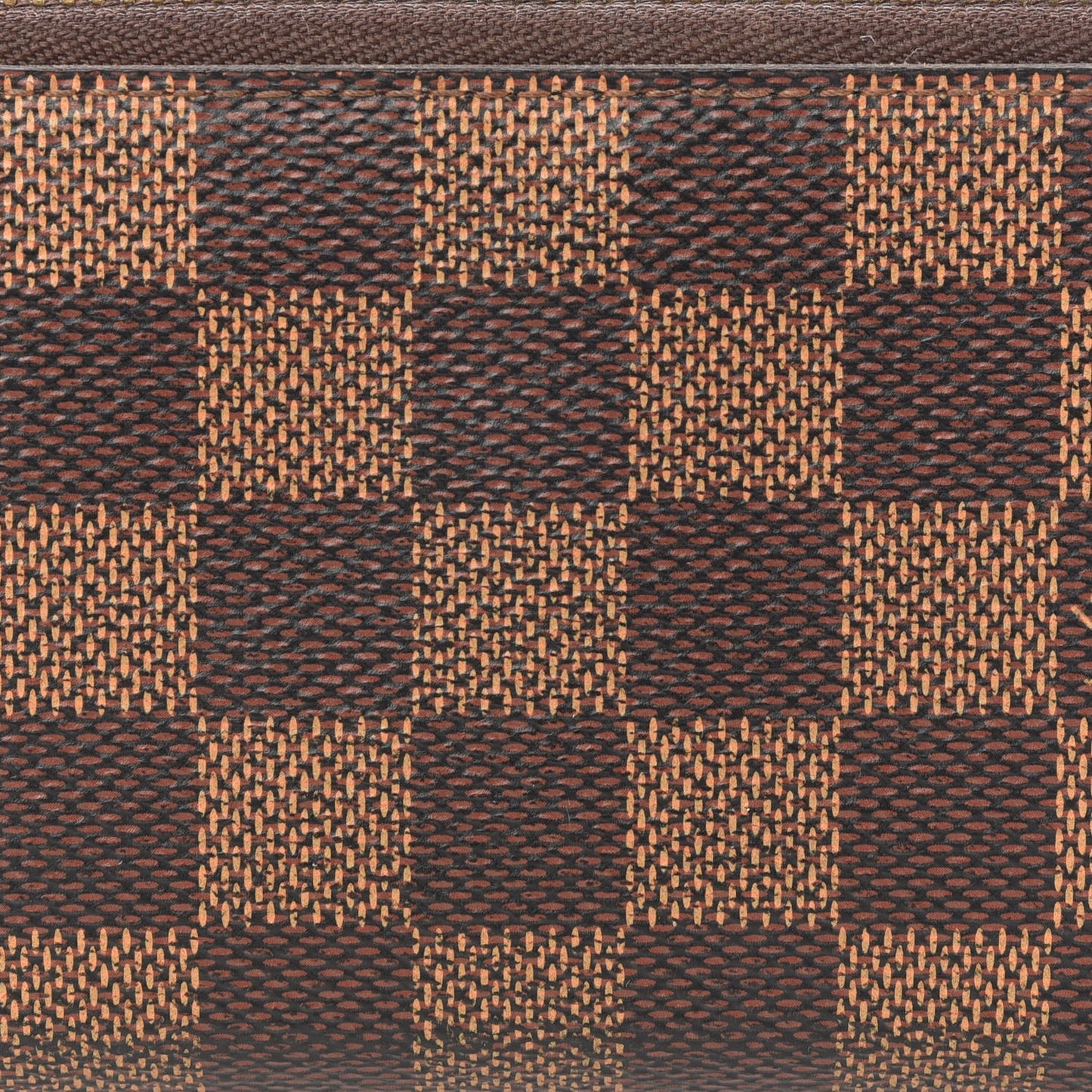 Damier Ebene Clemence Wallet Cherry