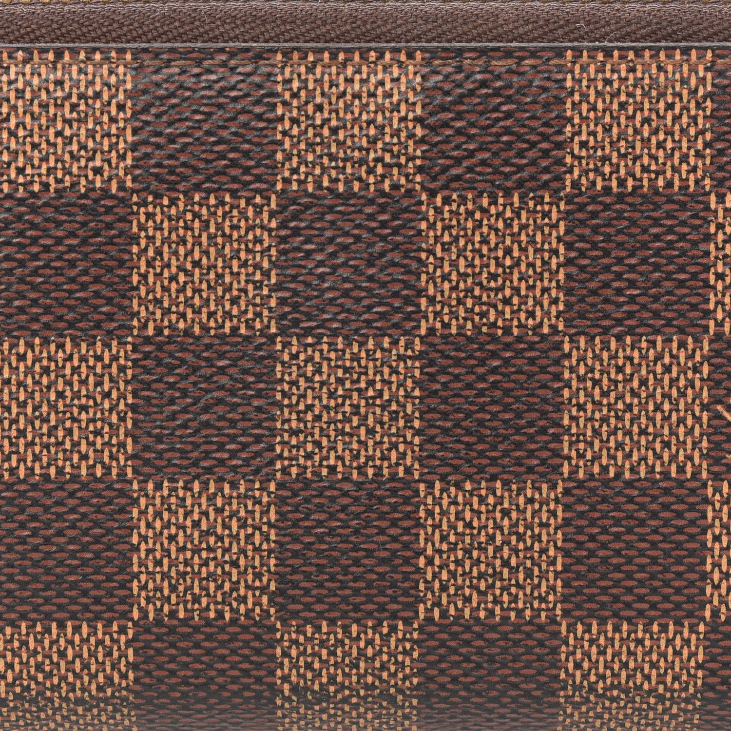Louis Vuitton Damier Ebene Clemence Wallet Cherry 9 of 10