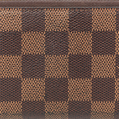 Louis Vuitton Damier Ebene Clemence Wallet Cherry 9 of 10