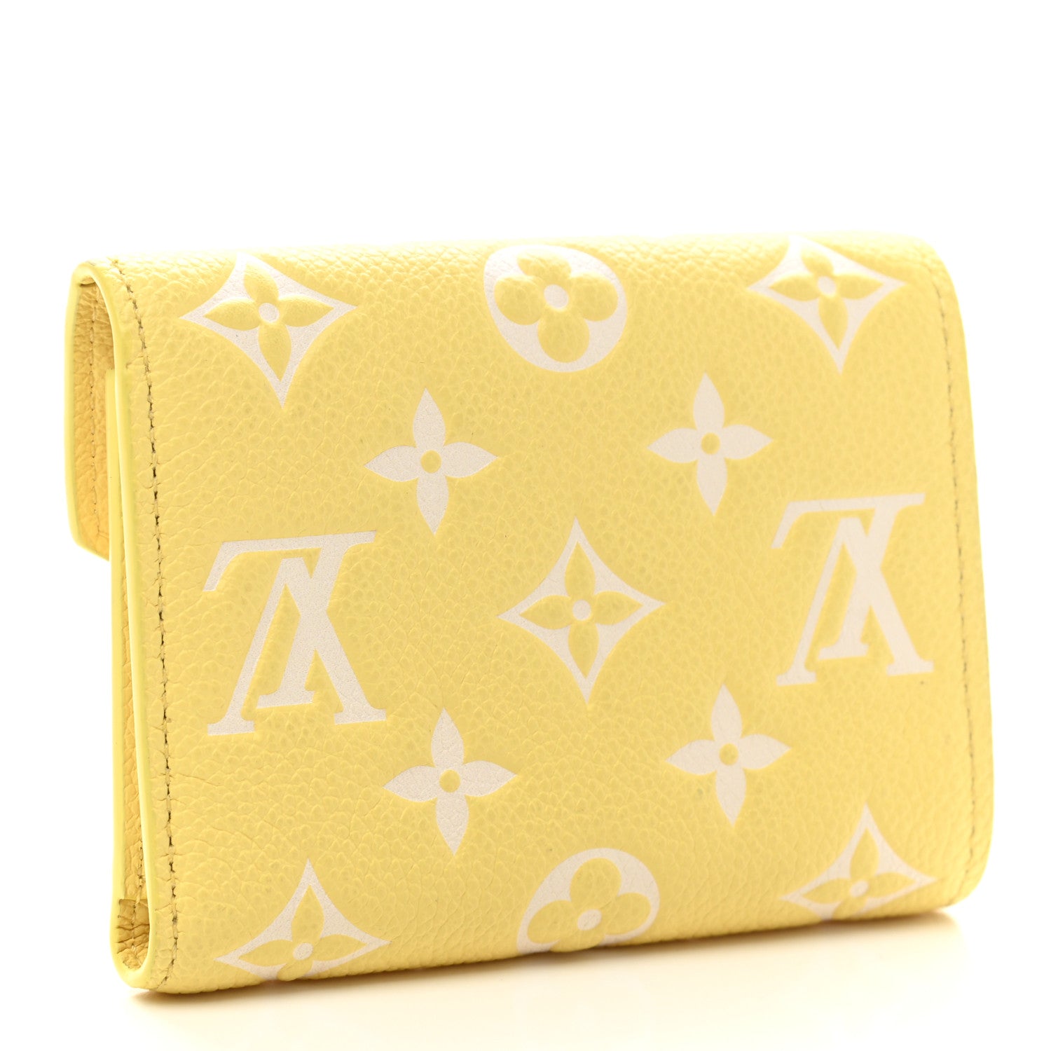 Louis Vuitton Empreinte Monogram Victorine Wallet Lemon Curd 3 of 7