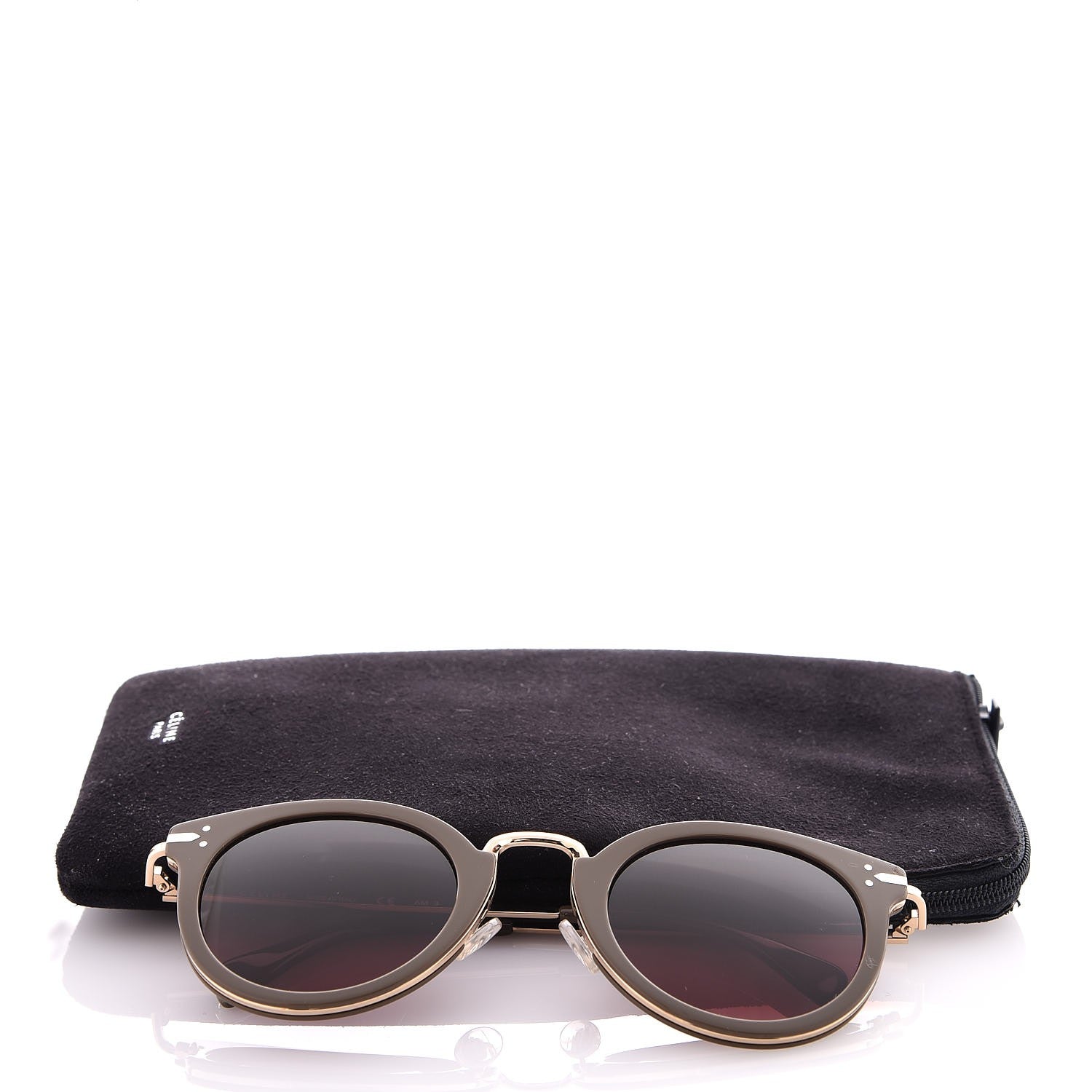 Celine Acetate Lea Sunglasses CL41373/S Olive 11 of 11