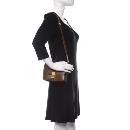 Celine Smooth Calfskin Small Classic Box Flap Bag Camel 2 of 8