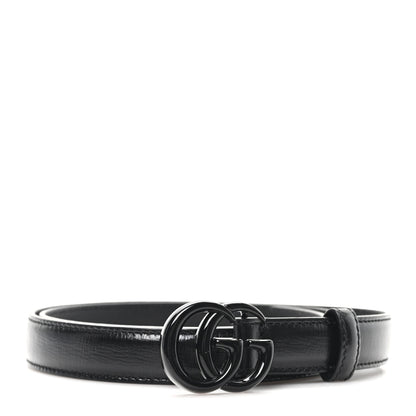 Gucci Calfskin Double G 85 34 Belt Black 1 of 4