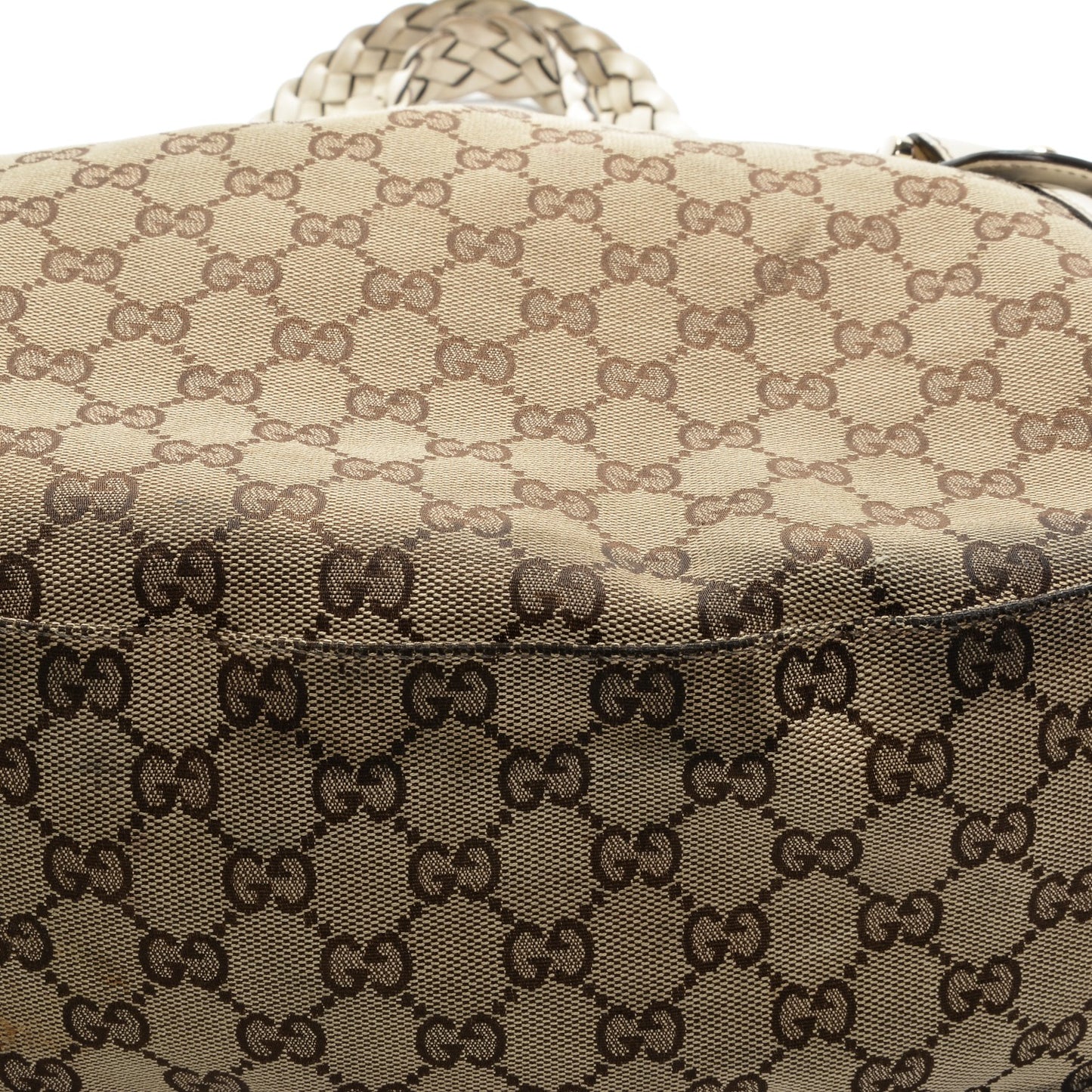 Monogram Medium Pelham Shoulder Bag Off White