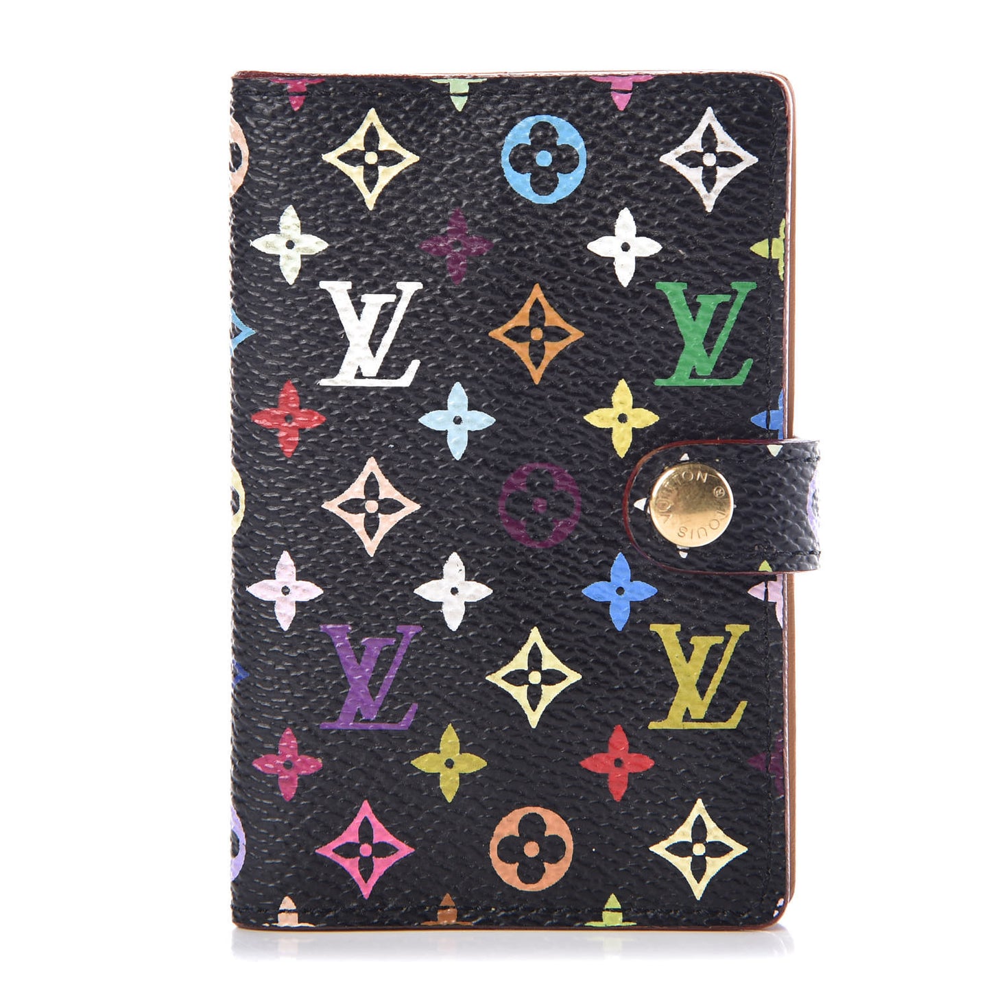 Monogram Multicolor Carnet de Bal Mini Agenda Cover Black
