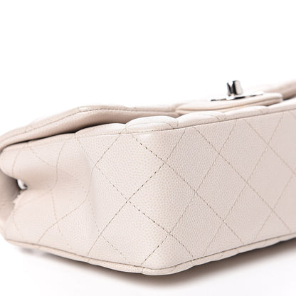 Chanel Caviar Quilted Mini Rectangular Flap Ivory 8 of 11