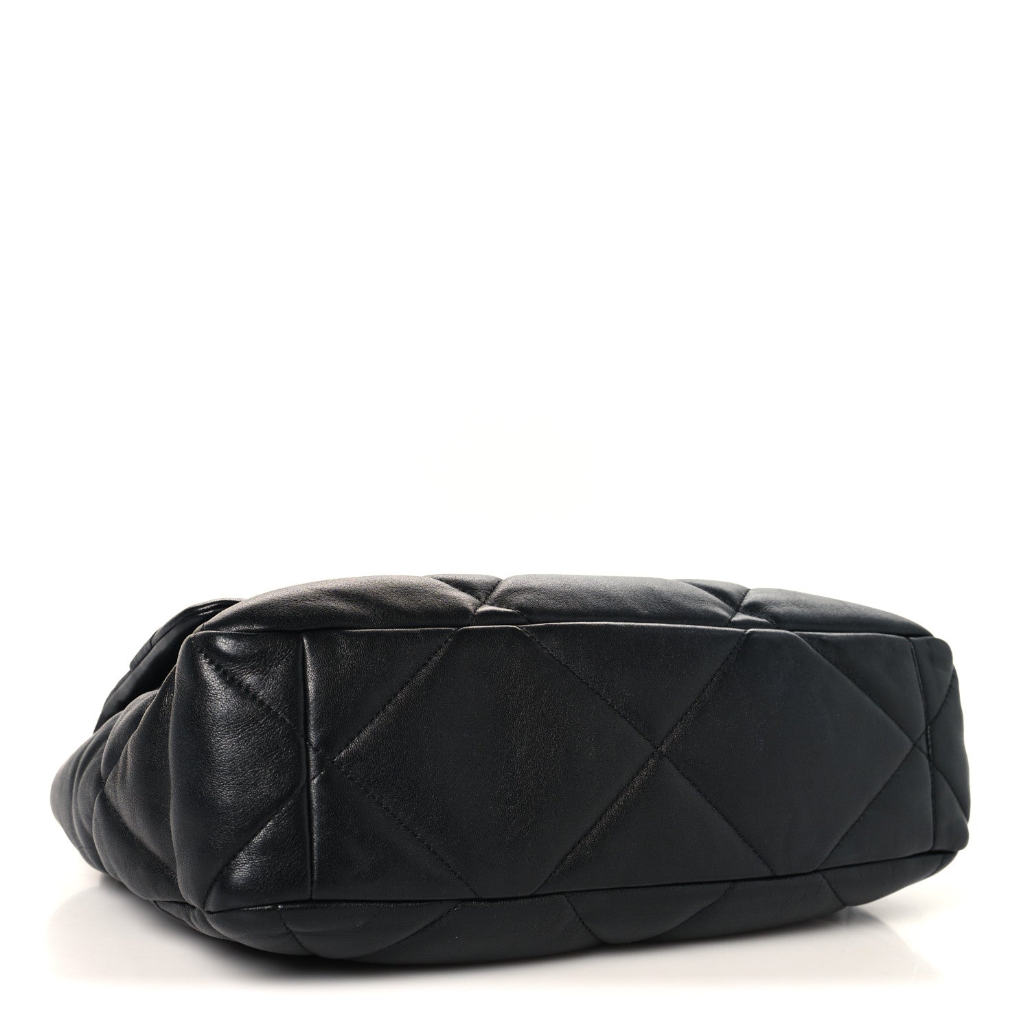 Chanel Lambskin Quilted Large Chanel 19 Flap Black 4 of 10