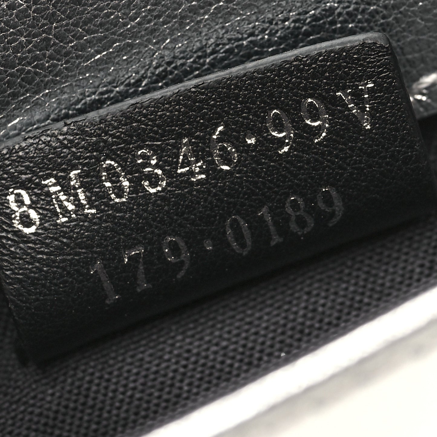 Vitello Catalan Mirror Flowerland Tube Wallet On Chain Argento