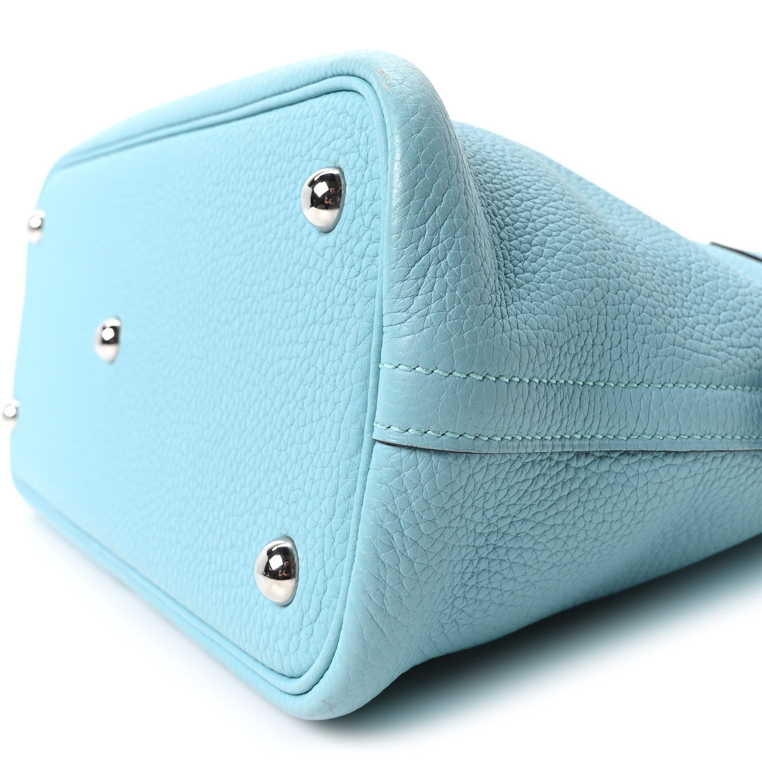 Hermes Taurillon Clemence Bolide 31 Bleu Atoll 10 of 10