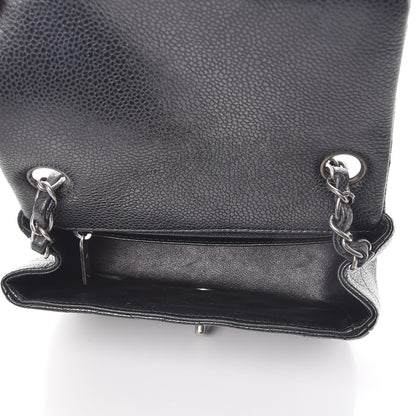 Chanel Caviar Quilted Mini Square Flap Black 6 of 10