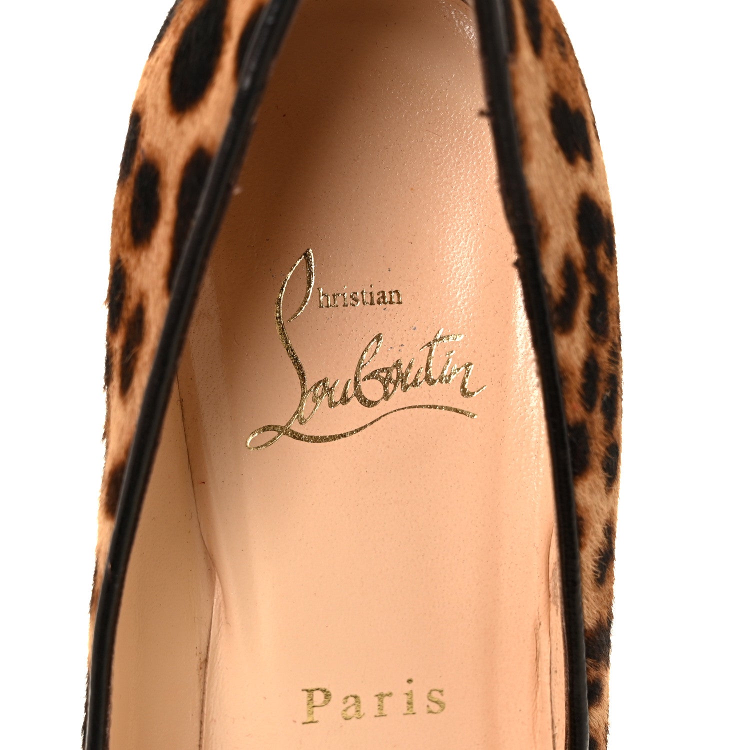 Christian Louboutin Calf Hair Kid Leopard Prorata 90 Pumps 39 7 of 7