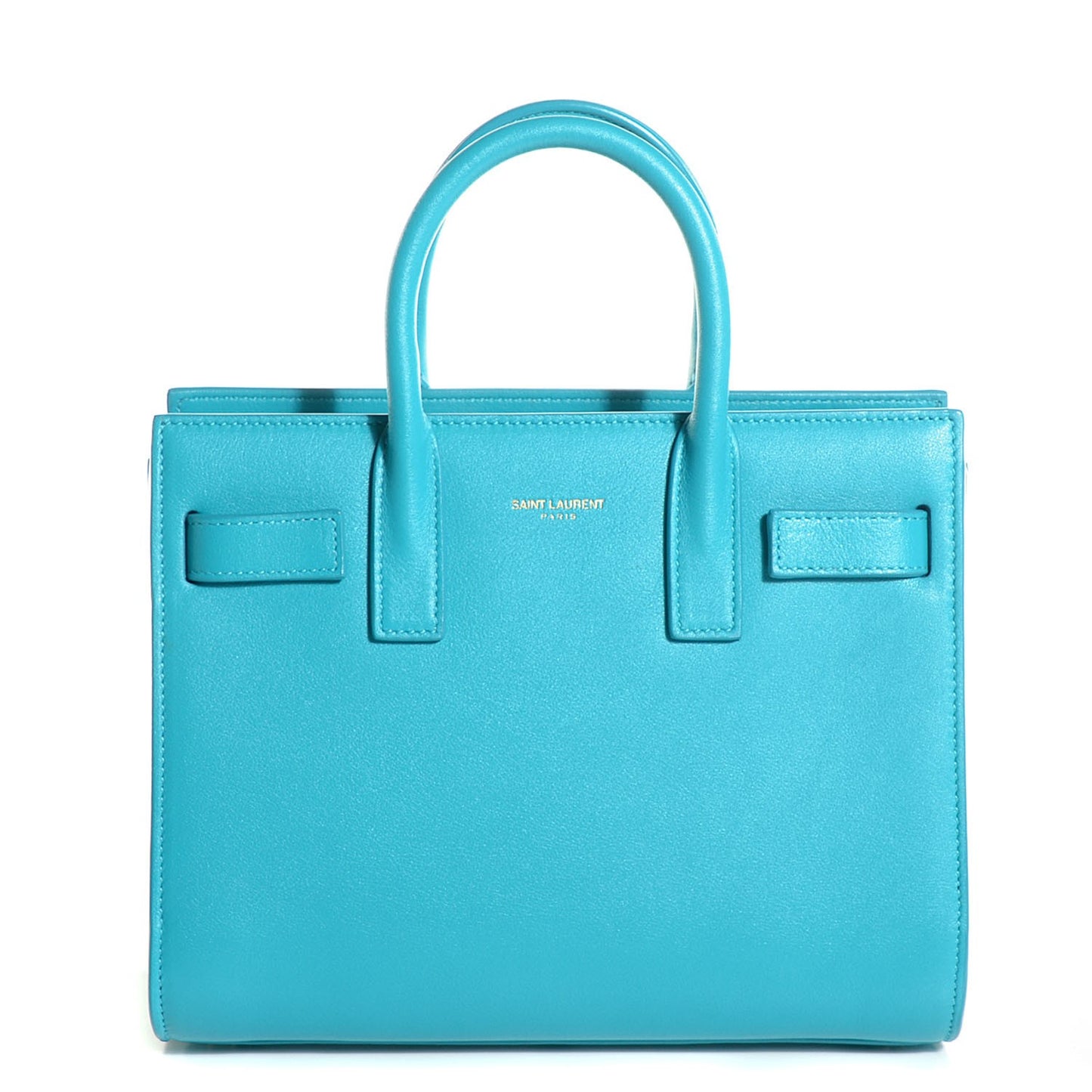 Calfskin Nano Sac De Jour Turquoise