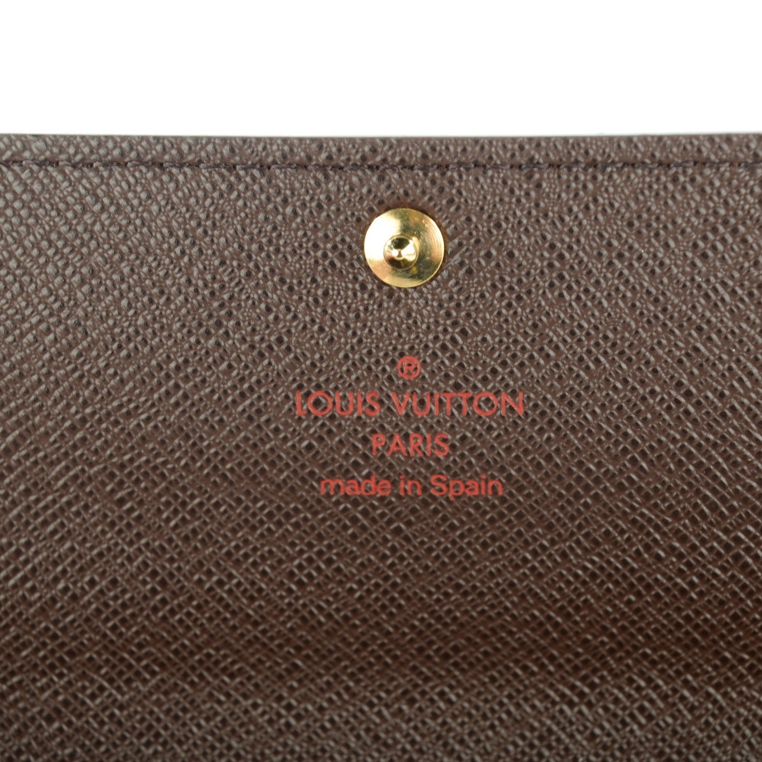 Louis Vuitton Damier Ebene Sarah Wallet 5 of 7