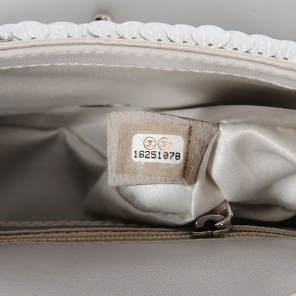 Chanel Sequin Paillette Small Flap Silver 7 of 8