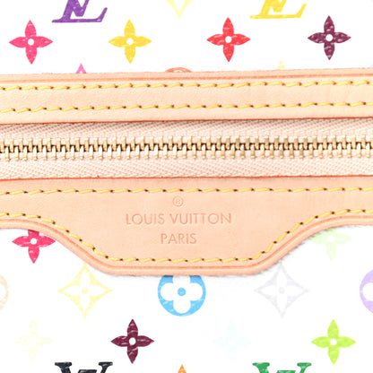 Louis Vuitton Monogram Multicolor Pochette Plate GM White 6 of 7