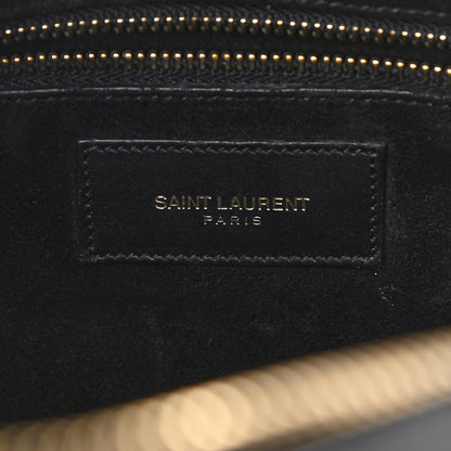 Saint Laurent Calfskin Classic Duffle 6 Black 5 of 8