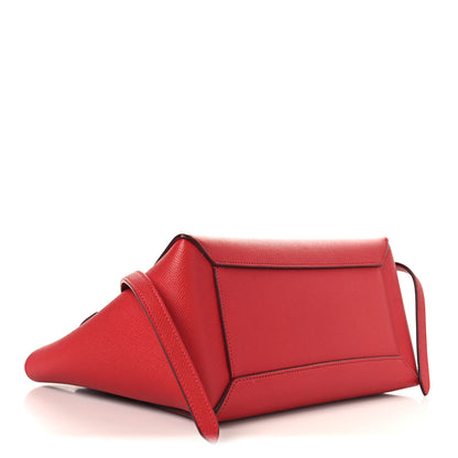 Celine Baby Grained Calfskin Micro Belt Bag Coquelicot 4 of 10